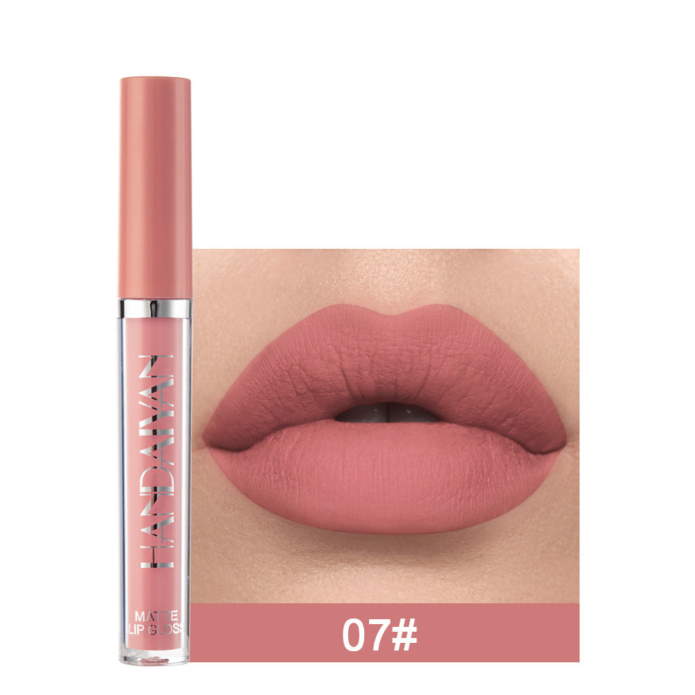 How to Add Full English Lipstick Cosmetics to a Simple Daily Routine — Matte Non-Stick Cup Lip Gloss Non-Fading Matte Lipstick