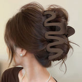 20 wavy coffee color