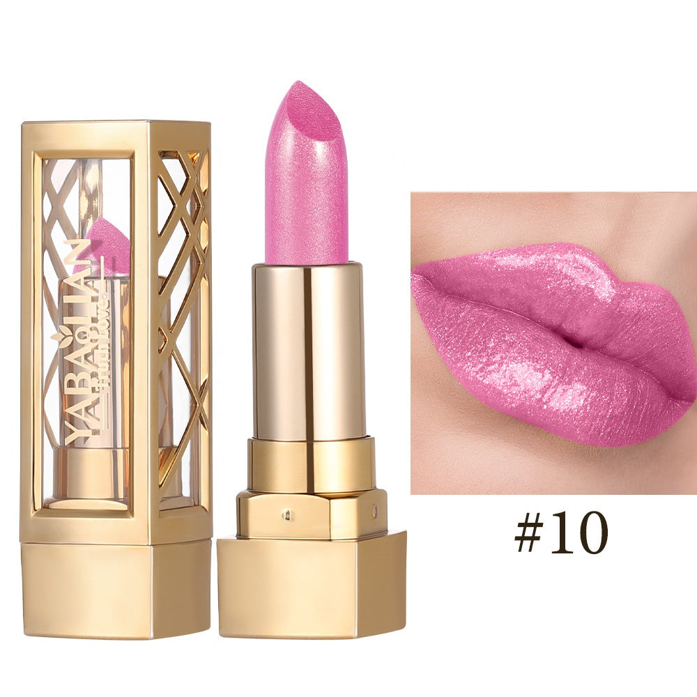 Makeup Shiny Velvet Pearlescent Lipstick (7)