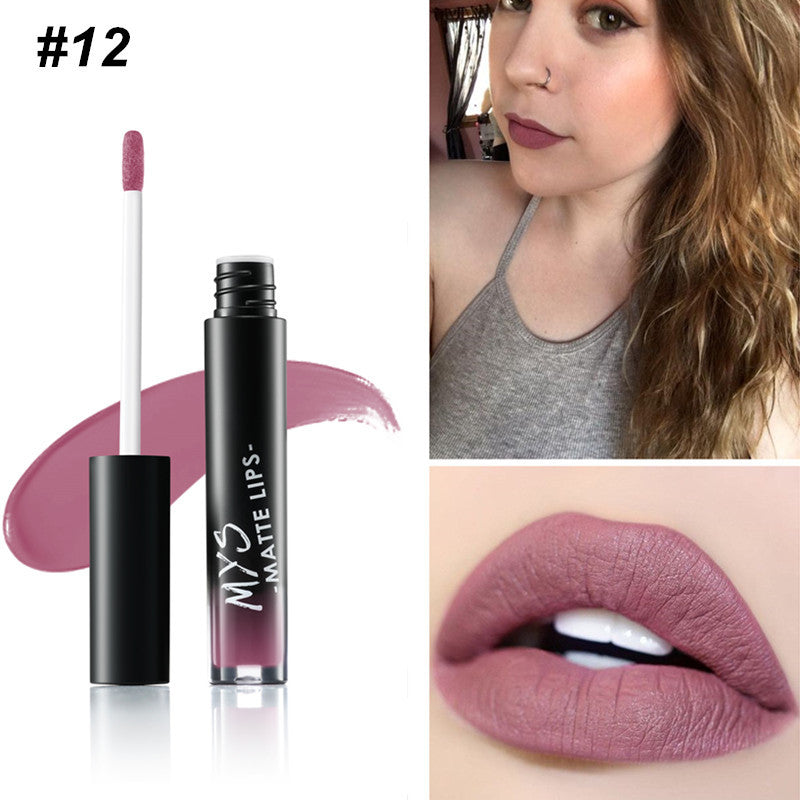 No Stain on Cup Lipstick Multi-Color Long-Lasting Moisturizing Modified Lipstick Lip Gloss Balm (16)