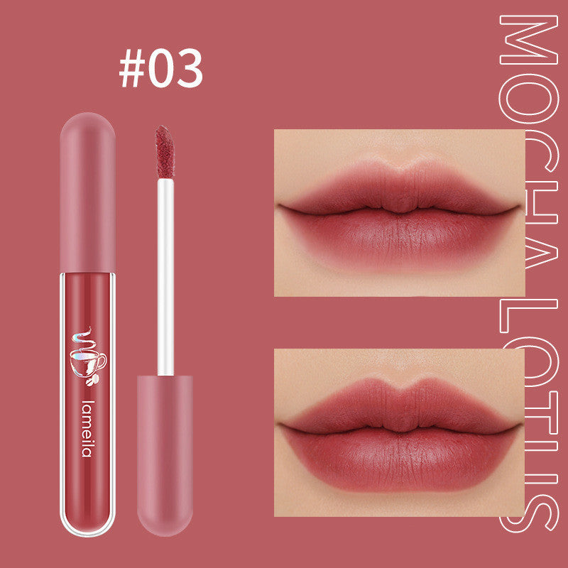 Matte Moisturising Nourishing Lipstick Lip Glaze (6)