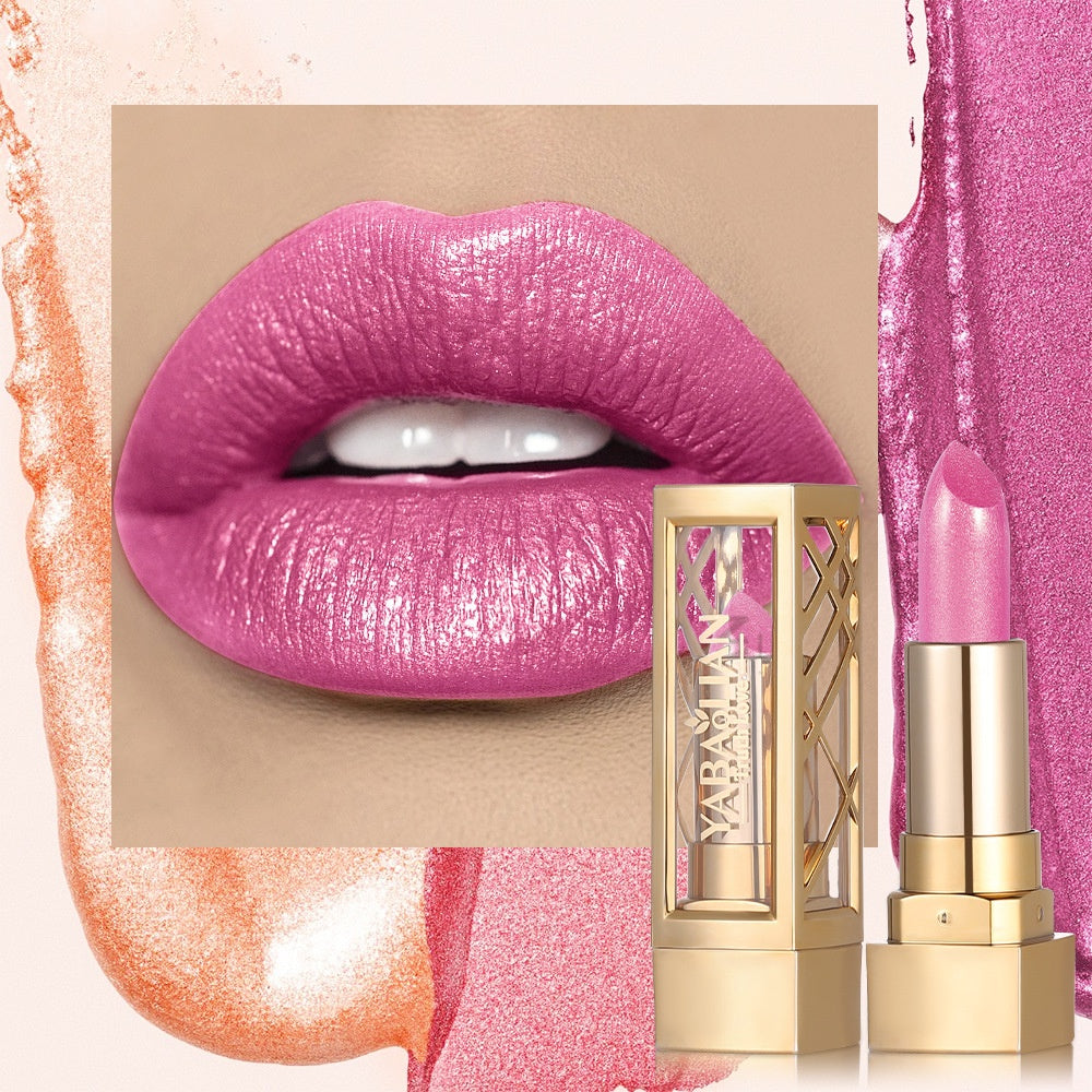 Makeup Shiny Velvet Pearlescent Lipstick (3)