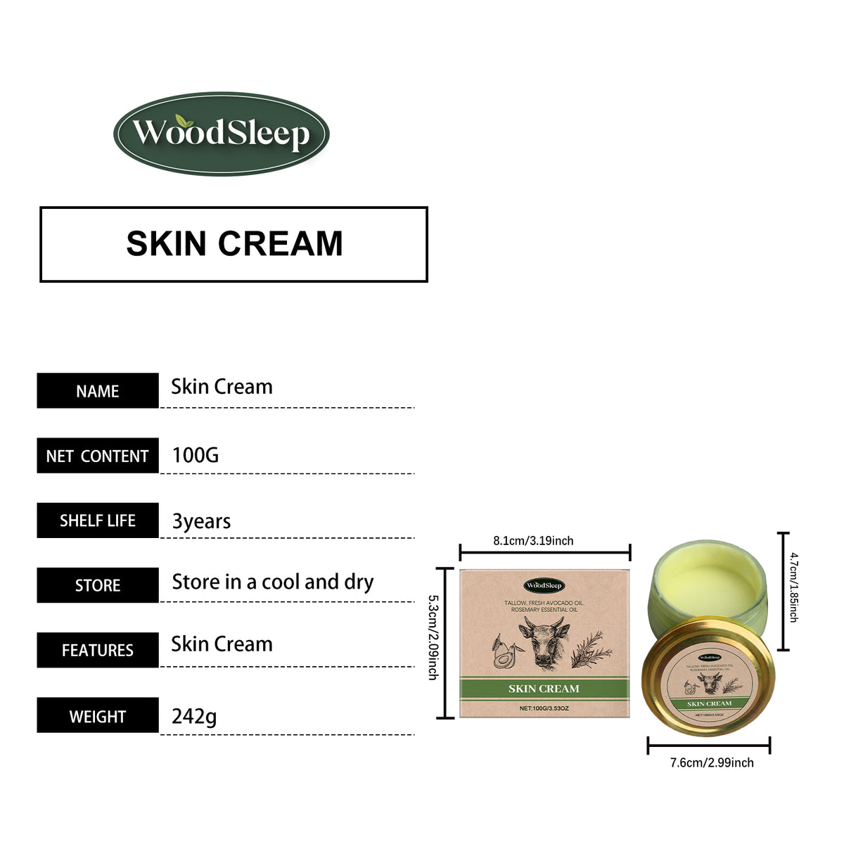 Cow Fat Skincare Cream (2)