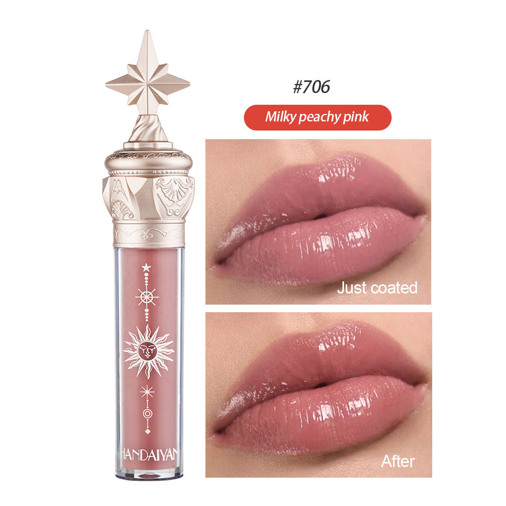 Lip Gloss Lipstick Gloss Film Glaze (9)