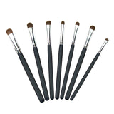 Black handle silver tube