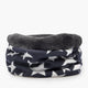 3 in 1 Ring Scarf for Men Beanies Hats with Pentagram Pattern Double Layer Hip Hop Hedging Cap Lining with Velvet