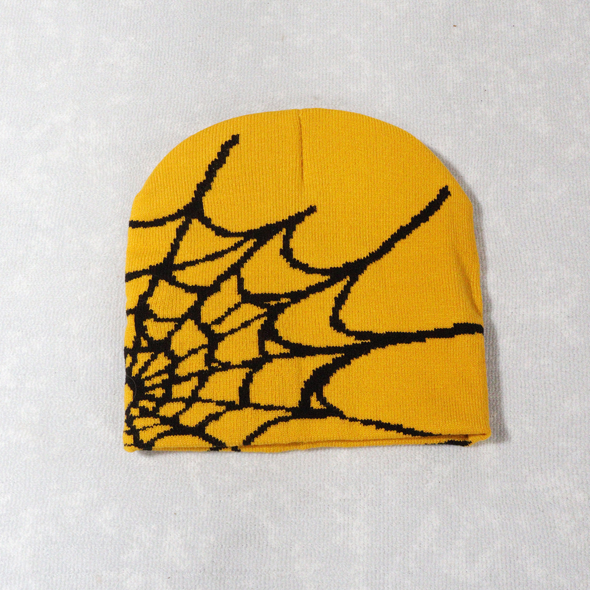 Spider Web Knitted beanie