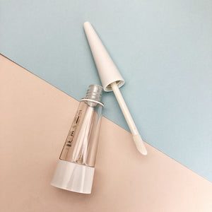White Lip Gloss 4ml Custom Logo Plastic Gloss