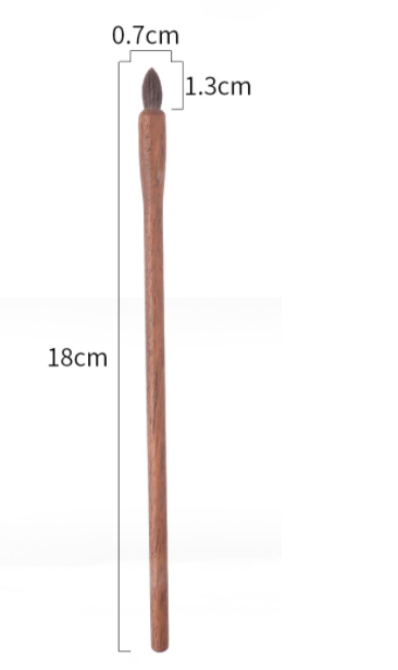 Walnut Makeup Brush (2)