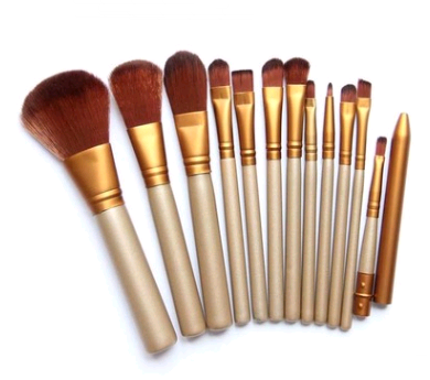 12-Piece Makeup Brush Iron Box Set (6)