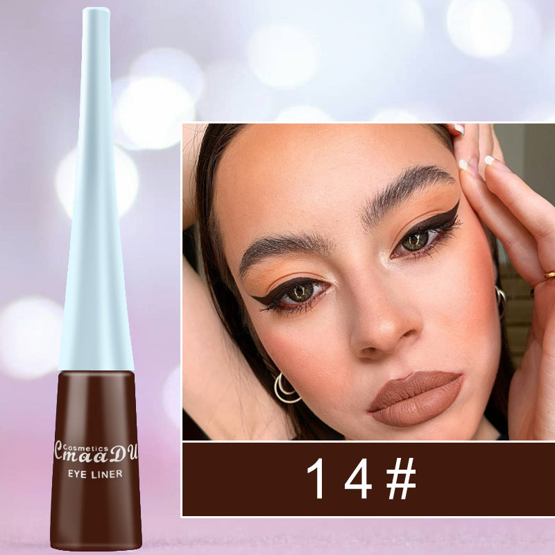 Colored Eyeliner Matte Quick-Dry Eyeliner (12)
