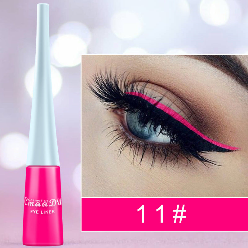 Colored Eyeliner Matte Quick-Dry Eyeliner (5)