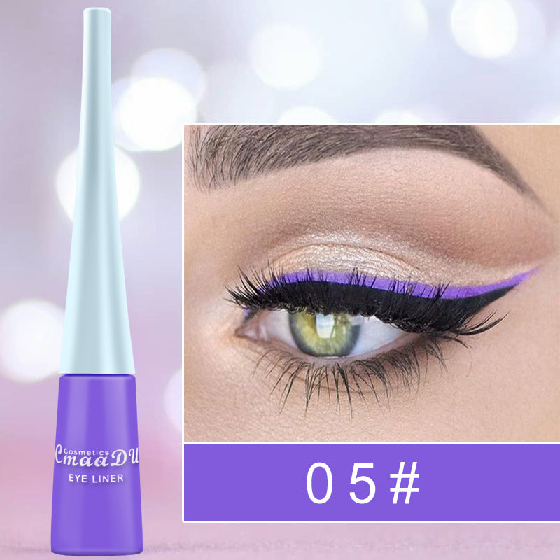 Colored Eyeliner Matte Quick-Dry Eyeliner (4)