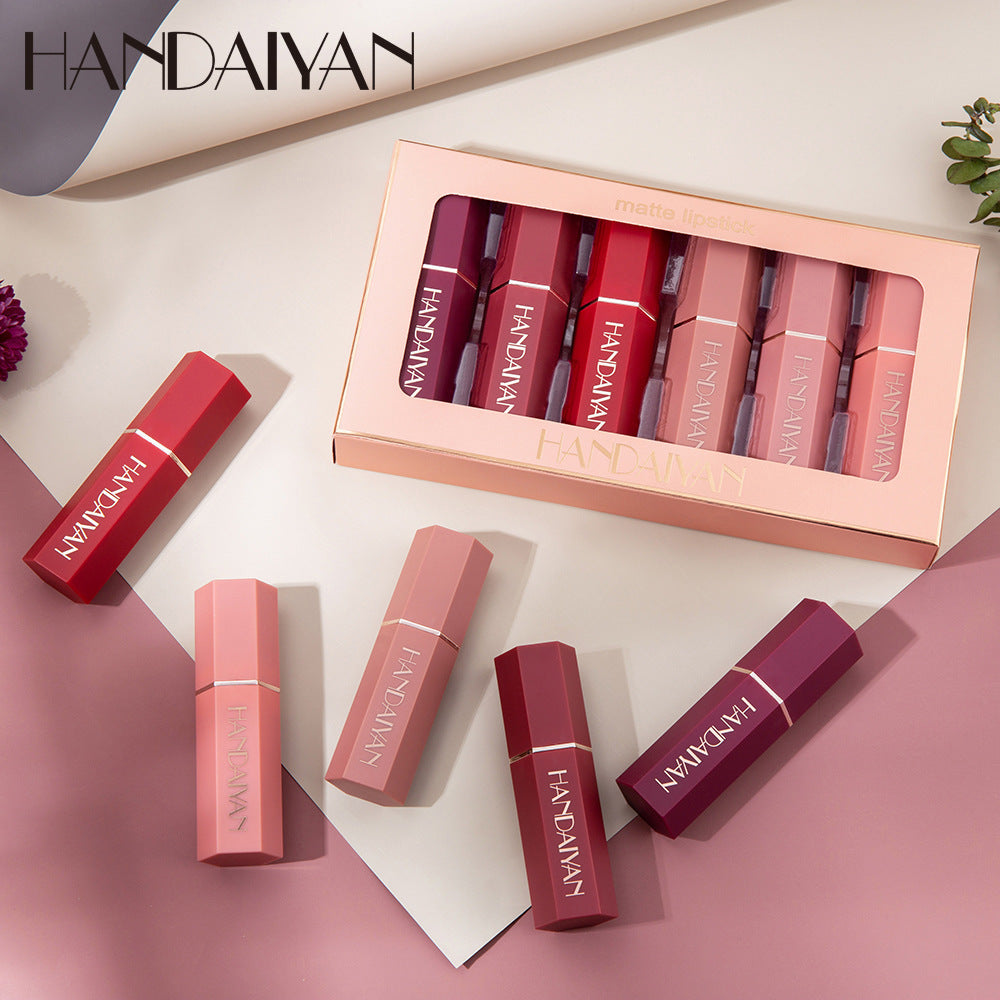 Matte Lipstick Gift Box Set Non-Stick Cup Lipstick (3)
