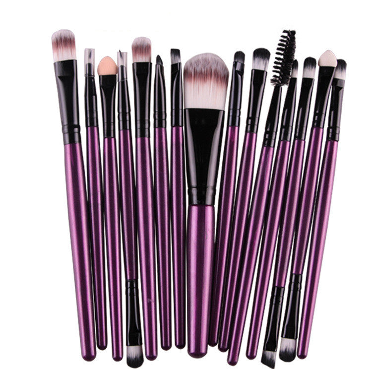 Set of 15-Piece Makeup Brushes (13)
