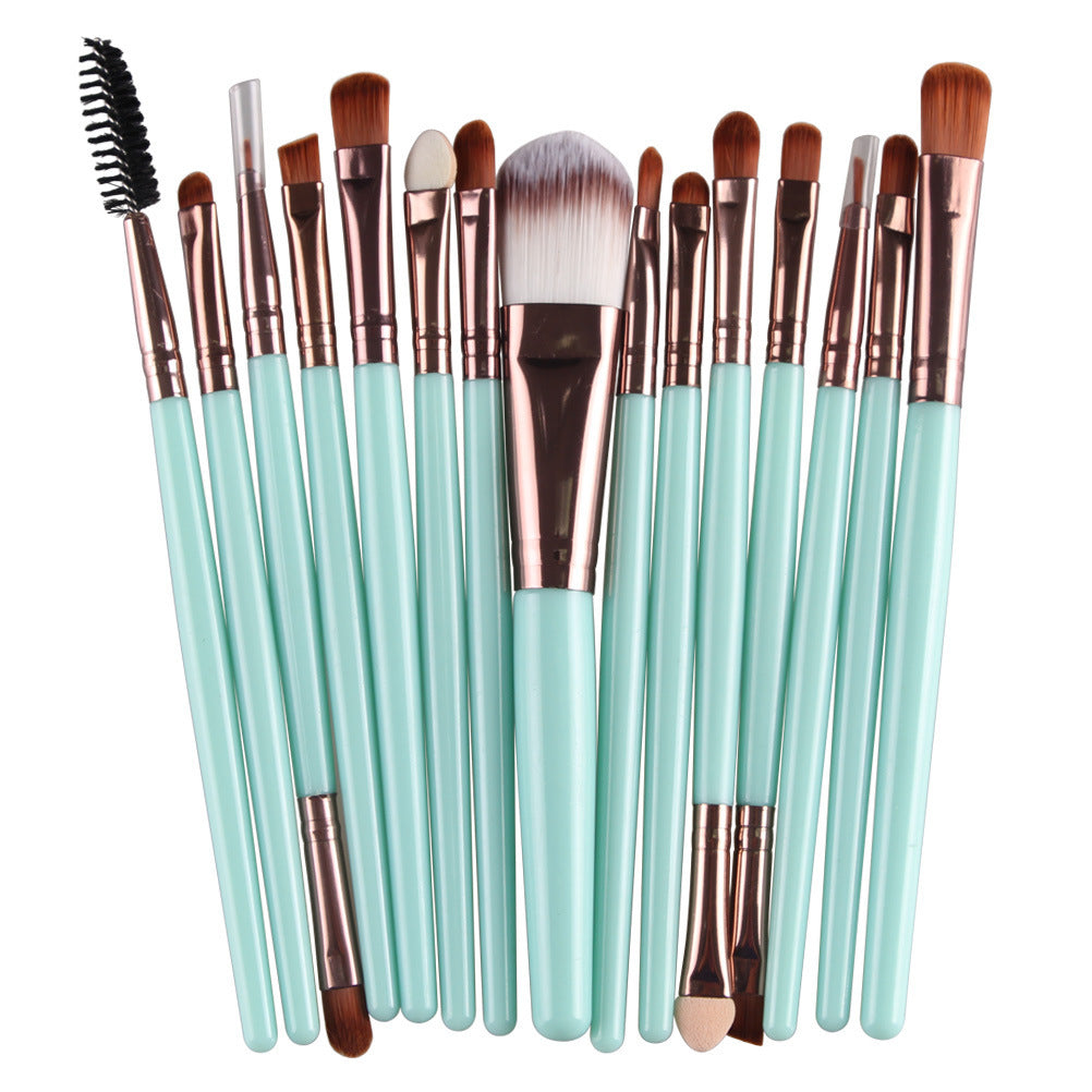 Set of 15-Piece Makeup Brushes (14)