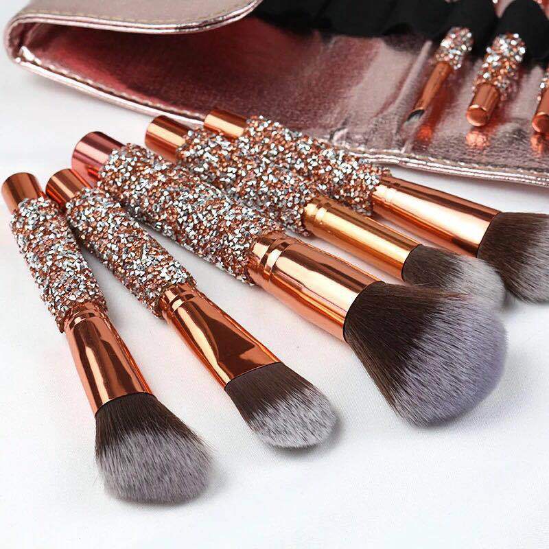 Ten Diamond-Encrusted Makeup Brushes (2)