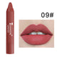 3-Piece of Matte Lipstick Matte Velvet Lipstick Pen Bean Paste Milk Tea Color Lipstick Crayons Lipstick Students