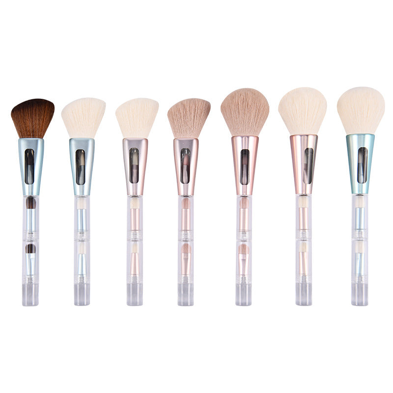 Four-In-One Portable Makeup Brush Beauty Blush Brush Eye Shadow Brush (5)