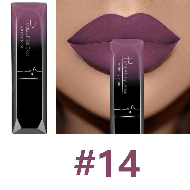 Makeup Matte Lip Gloss Lipstick (14)