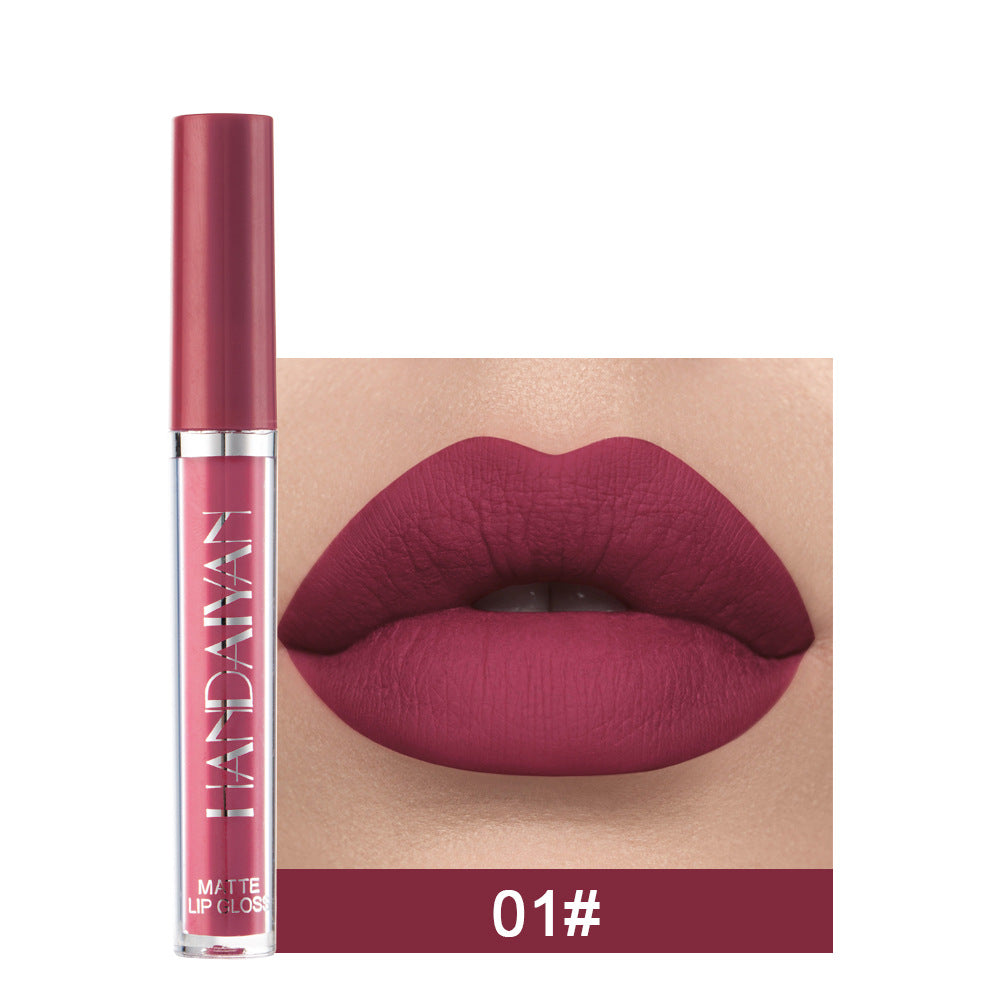 Matte Non-Stick Cup Lip Gloss Non-Fading Matte Lipstick (4)