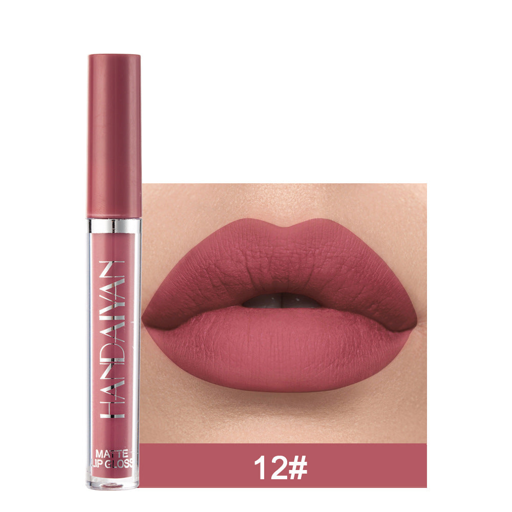 Matte Non-Stick Cup Lip Gloss Non-Fading Matte Lipstick (6)