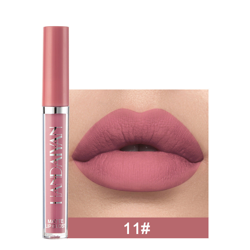 Matte Non-Stick Cup Lip Gloss Non-Fading Matte Lipstick (13)