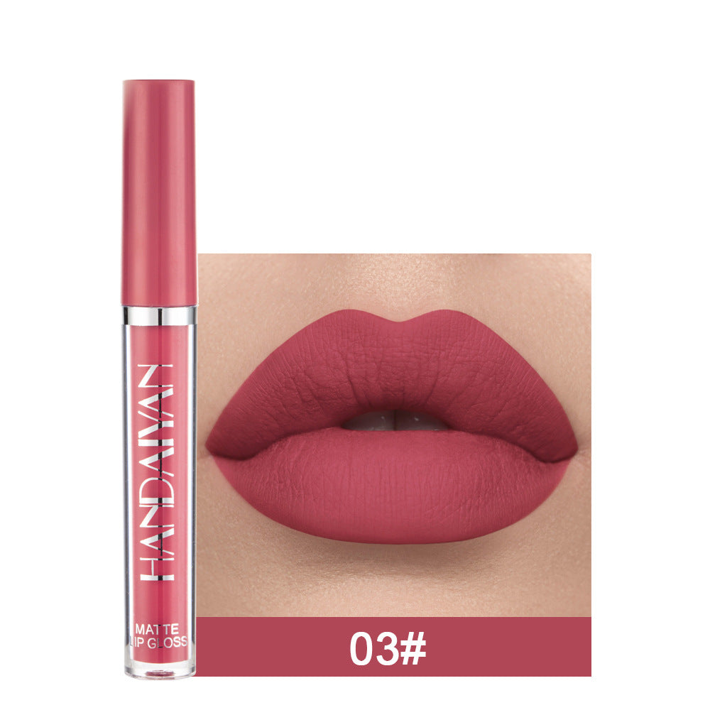 Matte Non-Stick Cup Lip Gloss Non-Fading Matte Lipstick (8)