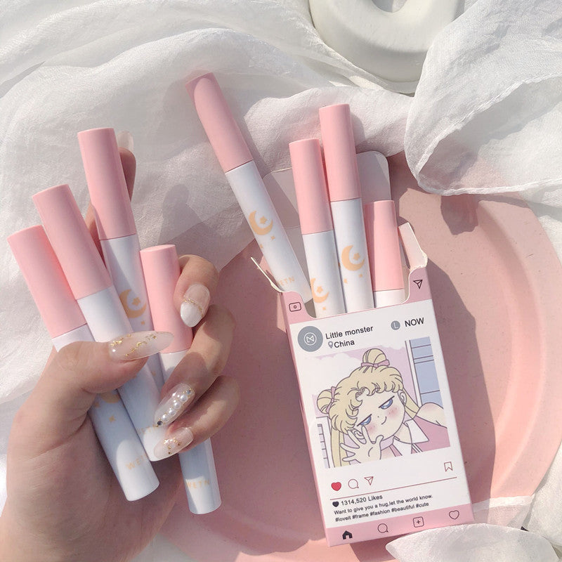 Matte Waterproof White Lipstick (6)