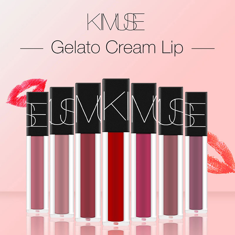 Kimuse Makeup Matte Smooth Lipstick Matte Waterproof Lips Cosmetic Long Lasting Matte Lipstick (3)