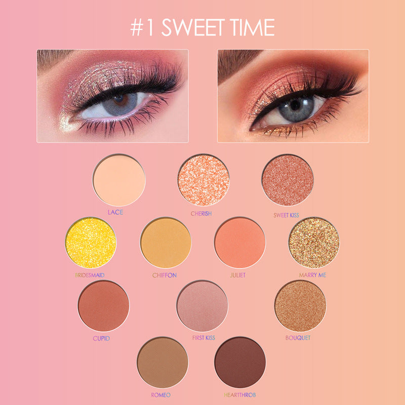 Time Eyeshadow Palette 12 Color Eyeshadow (4)