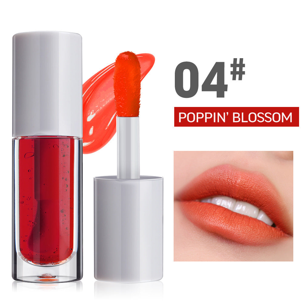 Non-Decolorizing Lip Stain Gloss Jelly Tint Gloss Cheek Eye Shadow 3 Ins Thick Pole Lipstick Water (9)