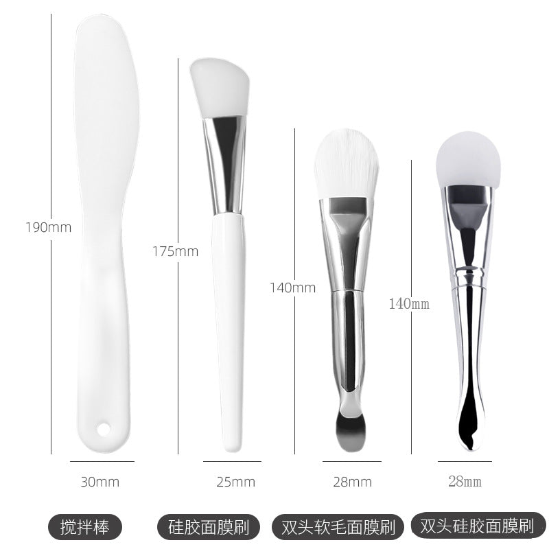 5-Piece Face Set for Mask Mixing Bowl Girls Facial Skin Care Tool Kit Beauty Supplies Makeup Skin Care Supplies (3)