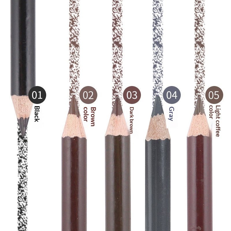 Yalaiyi Eyebrow Pencil Leopard Print Eyebrow Kuaishou and Douyin Live Broadcast Selling Waterproof Distinct Look Wild Eyebrow (4)