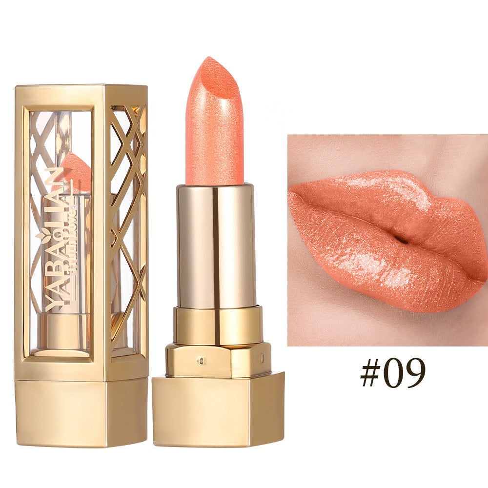 Makeup Shiny Velvet Pearlescent Lipstick (12)