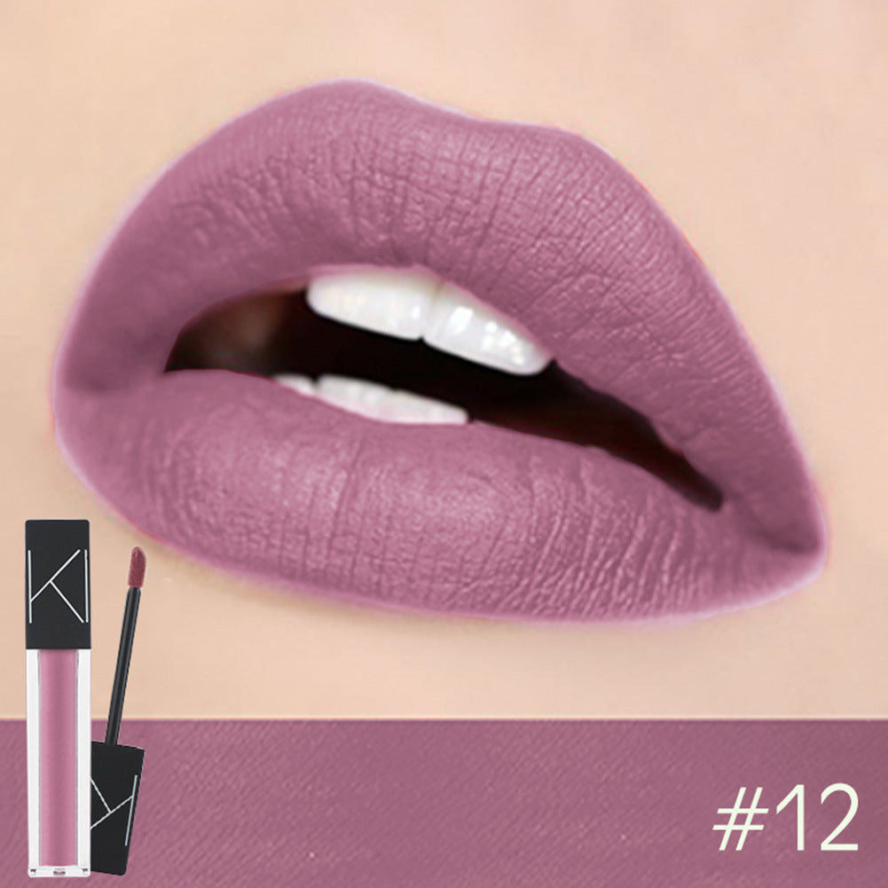 Kimuse Makeup Matte Smooth Lipstick Matte Waterproof Lips Cosmetic Long Lasting Matte Lipstick (14)