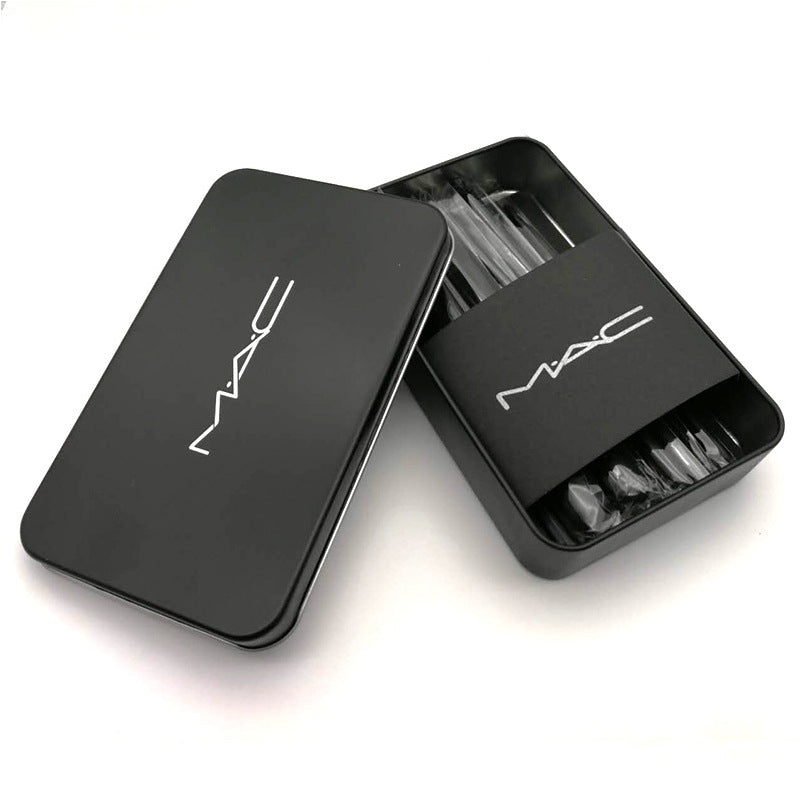 12-Piece Makeup Brush Iron Box Set (7)
