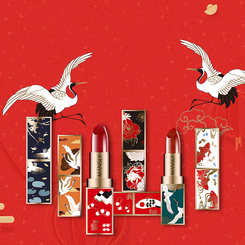 Heart Chinese Style Lipstick Set (2)