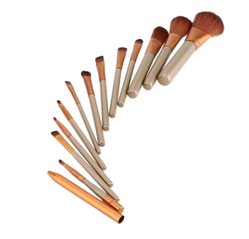 12-Piece Makeup Brush Iron Box Set (2)