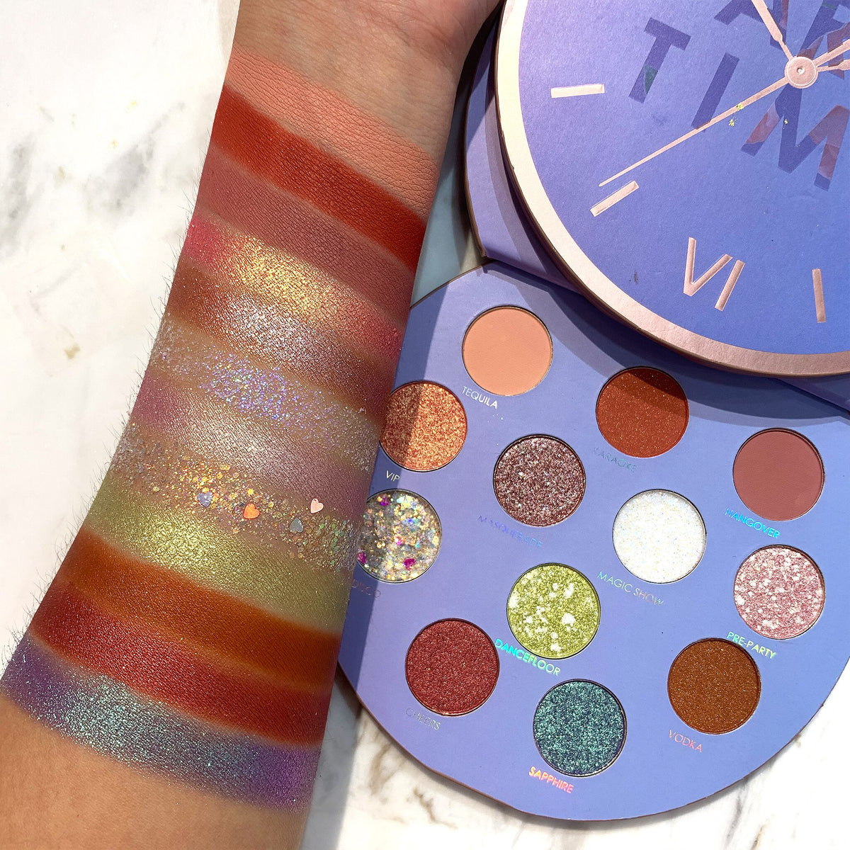 Time Eyeshadow Palette 12 Color Eyeshadow (5)