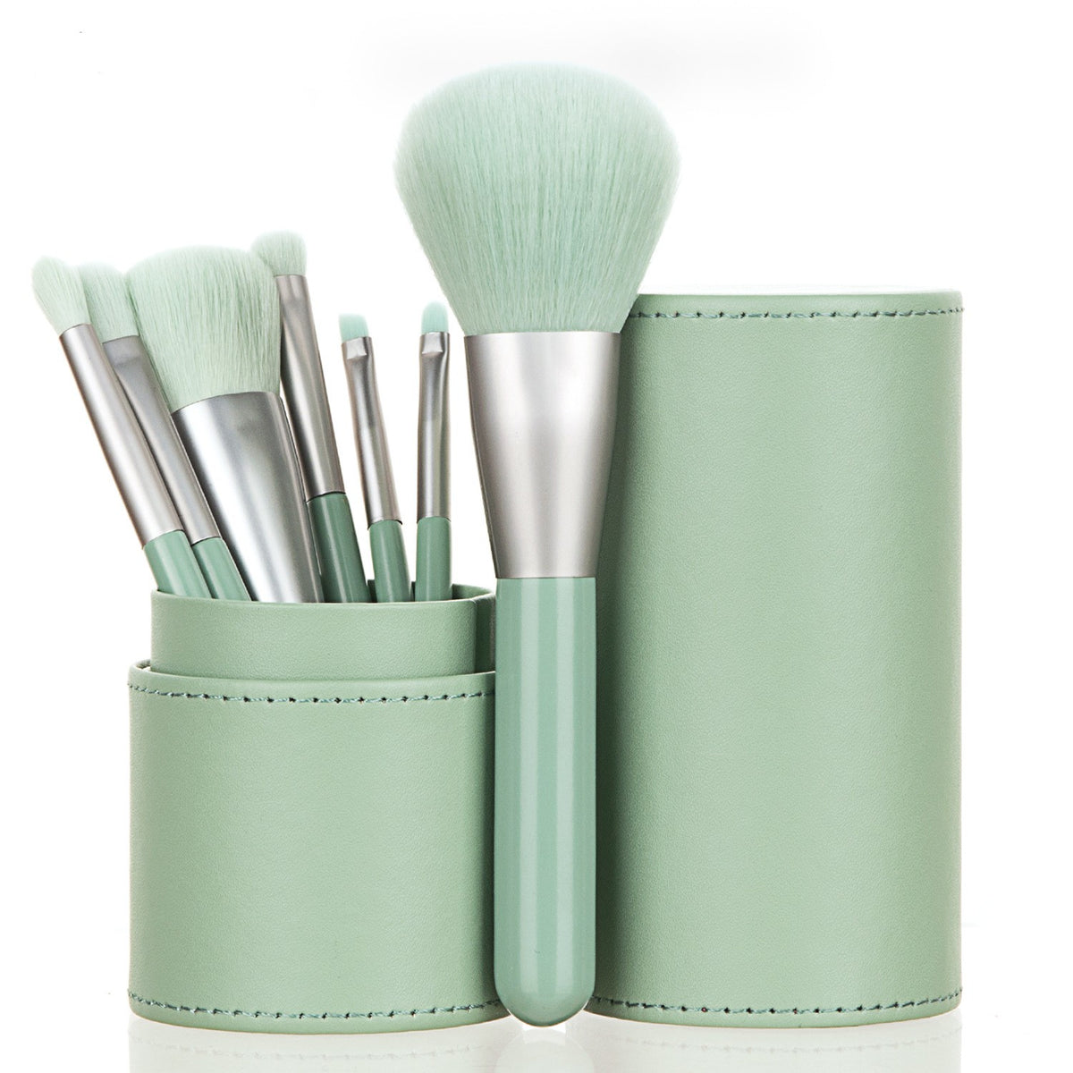 7-Piece Makeup Brush Portable Mini Set (1)