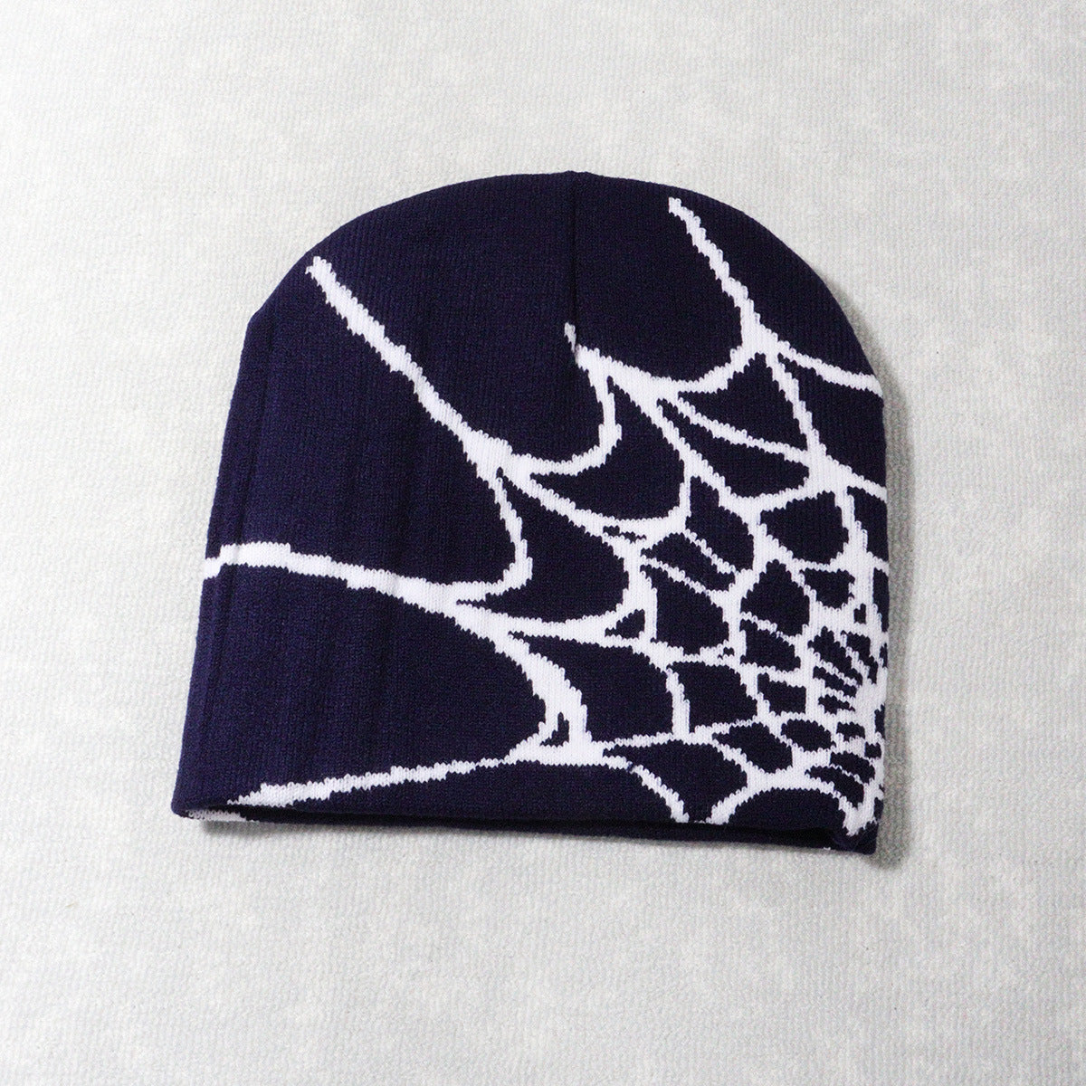 Spider Web Knitted beanie