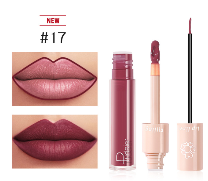 Pudaier Dual Lipstick Lip Gloss Lipstick (11)