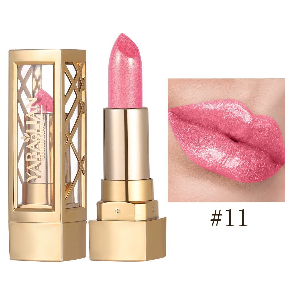 Makeup Shiny Velvet Pearlescent Lipstick (4)