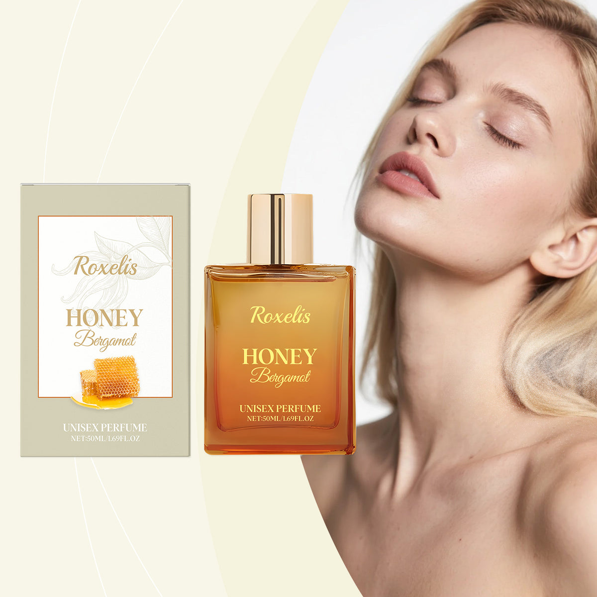Unisex Honey Bergamot Perfume Long-Lasting Light Fresh-Fragrance Subtle Elegant Scent for Daily Wear Special Occasions (4)