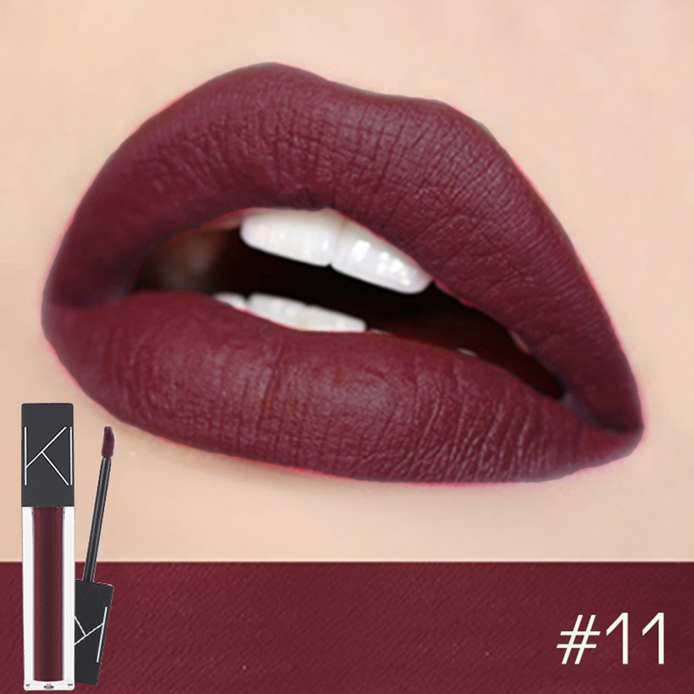Kimuse Makeup Matte Smooth Lipstick Matte Waterproof Lips Cosmetic Long Lasting Matte Lipstick (8)