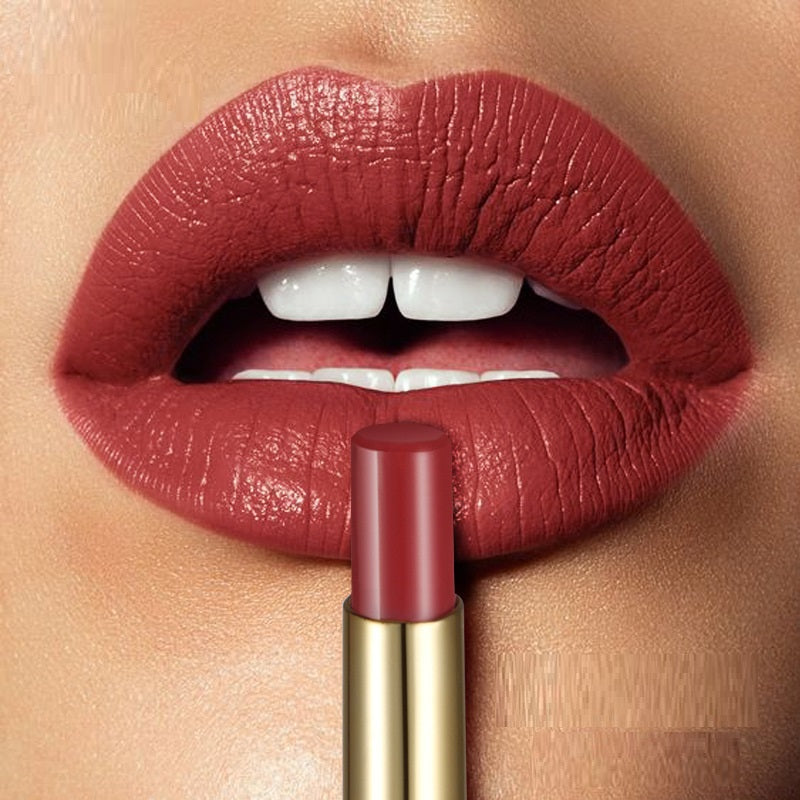 Matte Double-Headed Lipstick Lip Liner Lacquer (6)