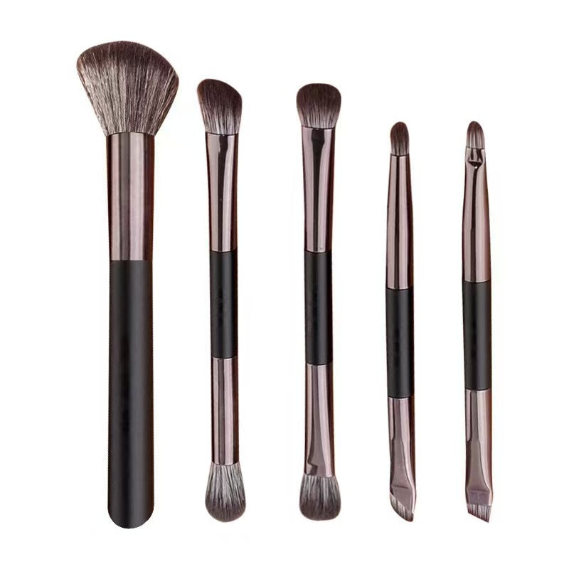Makeup with Multifunctional Brush Set (3)