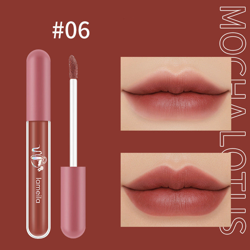 Matte Moisturising Nourishing Lipstick Lip Glaze (5)
