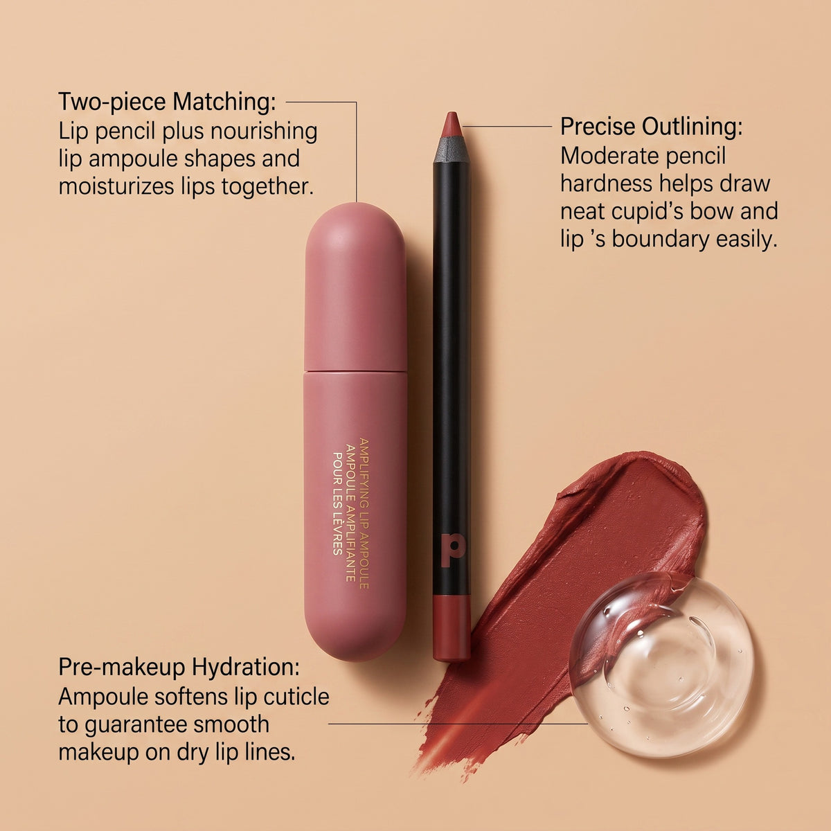 Moisturizing Lip Gloss and Liner Collection (11)